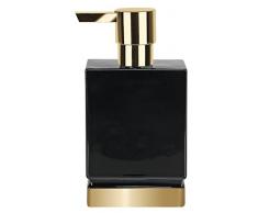 Spirella Distributeur de Savon en grès Motif Rome Noir/doré