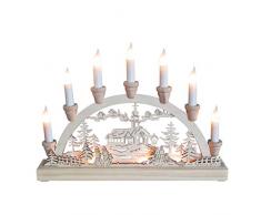 The Benross Christmas Workshop Lot de 10 bougies à LED Fonctionne à piles Ãclairage faible