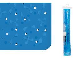 Home Splash Tapis de Douche, Bleu, 10Â x 54Â x 5Â cm