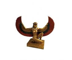 lachineuse Grande Statuette ISIS AILÃE - Déesse Ãgyptienne de la Fertilité