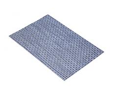 Kitchen Craft Set de Table, PVC, Denim-Bleu, 28x18x18 cm