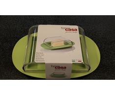 Guzzini F.Lli S.P.A Beurrier en Forme de Maison, Blanc, Multicolore, uni