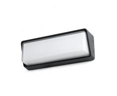 Faro Barcelona 71537 HALF LED Lampe applique noire