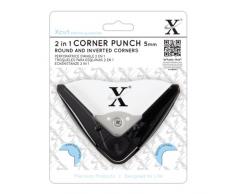 X Cut Perforatrice dangle 2 en 1 Angles arrondis et inversés