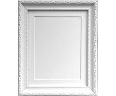 FRAMES BY POST Cadre Photo Style Shabby Chic, Plastique, Blanc, A3 Image Size A4