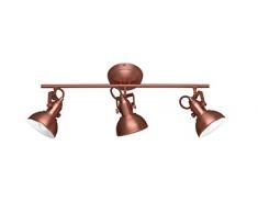 Reality, Spot, Gina 3xE14, max.40,0 W Corps: metal, cuivre L:60,5cm, L:13,0cm, H:25,5cm IP20