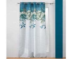 douceur dintérieur rideau a oeillets 140x260 cm polyester belle feuille