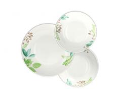 Tognana Service de table 18 pièces Mandy, Porcelaine, multicolore