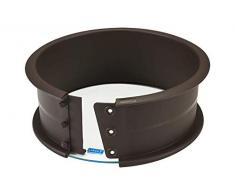 Lurch 85041 Moule à charnière flexible en silicone avec fond en verre à 20 cm Hauteur 8 cm