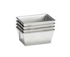 patisse 2048149 Lot de 4 moules Mini Cake, Autre