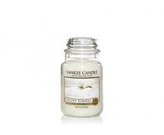 Yankee Candle bougie jarre parfumée, grande taille, Serviettes moelleuses, jusquà 150 heures de combustion