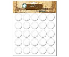 Bouchon de Bouteille Ã©poxy Vintage Collection Pois 2,5Â cm 50Â kg Rond