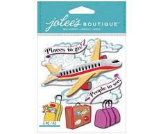 Jolees Boutique Dimensionnelle Stickers, Avion