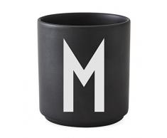 Design Letters 10204000 Tasse, Noir/Blanc