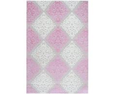DolceMora Sehrazat 17088 Inka 1920 Tapis Synthétique Rose 150 x 80 x 15 cm