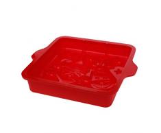 Silikomart 20.333.01.0068 SFT333 Moule Forme Jingle Bells Silicone Rouge