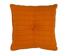 Thedecofactory 401454 Coussin, Polyester, Orange, 40 x 40 x 3 cm