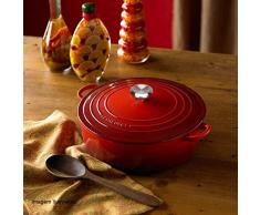 LE CREUSET 21179300602430 COCOTTE, Fonte, Rot