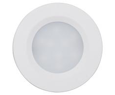 Müller-Licht 400078 Lot de 4 spots LED Cabinet montage en saillie Flat, plastique, 7 W, Blanc, 5,5 x 5,5 x 1 cm