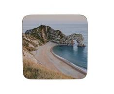 Creative Tops Wine Premium Lot de 6 sets de table avec dos en liÃ¨ge, Multicolore, Coasters