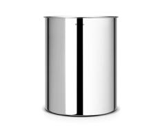 Brabantia Corbeille à Papier Acier Brillant Classique 15 L
