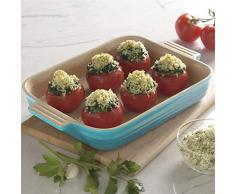 Le Creuset, Plat Rectangulaire en CÃ©ramique, 24 x 32 cm, Pour 6 Portions, Turquoise