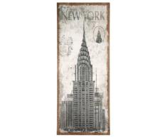 Pacific Lifestyle Tableau en Toile de Jute représentant New York