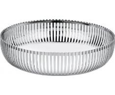 Alessi Pch02/20 Corbeille en Acier Inoxydable 18/10 Brillant, Ã 20 Cm