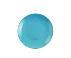 Villa dEste Home Tivoli etnochic Color Lot de 6Â Assiettes Plates Porcelaine Lot de 6 Assiettes Plates Bleu