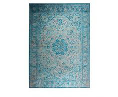 Felis Lifestyle Tapis Chi, Polyester, Bleu, 230 x 160 x 0,26 cm