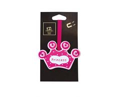 R Decoration Embrasse aimantée Romain, Clip magnétique pour Rideaux Chambre denfant (Princess Rose)