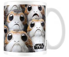 Star Wars MG24937 The Last Jedi Many Porgs Coffee Mug, Multicolore