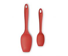 Zeal JSET1G Petite et grande spatule en silicone anti-adhÃ©sif Sauge