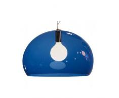 Kartell 9030K5 Lampe FL/Y (Bleu transparent)