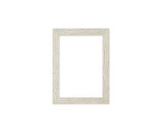 Cadre Photo Plat Effet Bois forgÃ© - avec Panneau arriÃ¨re en MDF - PrÃªt Ã accrocher ou Ã Poser - avec Un Cadre en plexiglas incassable en styrÃ¨ne de Haute clartÃ© - 38,1 x 38,1 cm