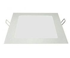 BES 21001 Spot LED, 24 W, lumière Froide, carré Panneau Ultra Slim, encastrable