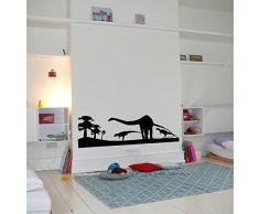 TATOUTEX 3613240917808 Sticker Mural, Argent, L 105cm x H 30cm