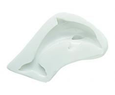 Silikomart 71.171.00.0096 Moule pour PÃ¢te Ã Sucre SLK071 Dauphin Silicone Blanc
