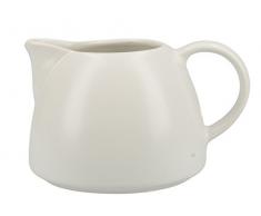 La Cafetière - Pot à Lait Barcelona 380 ML, Céramique, Blanc, 11 x 11 x 8 cm