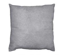 douceur dintÃ©rieur coussin 40x40cm suede suedine gris clair