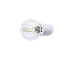 Faro Barcelona 62150 â Ten Applique Murale Blanc Mat e27 20 W