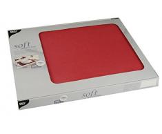 Papstar 82321 Sets de Table, Non tissé, Rouge, 3,8 x 35 x 42 cm