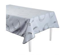 DÃ©co de RÃªve argent 4 Nappe Polyester Gris Clair 150 x 240 cm