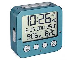 TFA-Dostmann 60.2539.20 TFA Réveil Radio Blanc Taille S