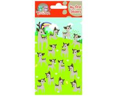 Toga SFZ07 Faons Planche de sticker Felt/Feutrine Multicolore 9,5 x 18,5 x 0,2 cm