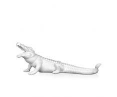 World Art TW60383 Sculpture En RÃ©sine Crocodile, RÃ©sine, 22x17x58 Cm