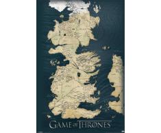 Empire 426734 Poster de carte de Game of Thrones 61 x 91,5 cm