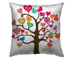 Zebra Textil 48659Â Housse de Coussin Digital Plastique Multicolore 50Â x 50Â x 0,5Â cm