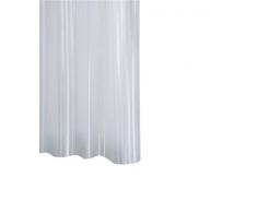 Ridder 478510-350 Satin Rideau de douche textile 180 x 200 cm Blanc