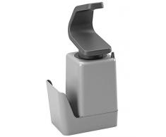 Metaltex Distributeur de Savon pour évier Gris 11 x 8 x 22 cm